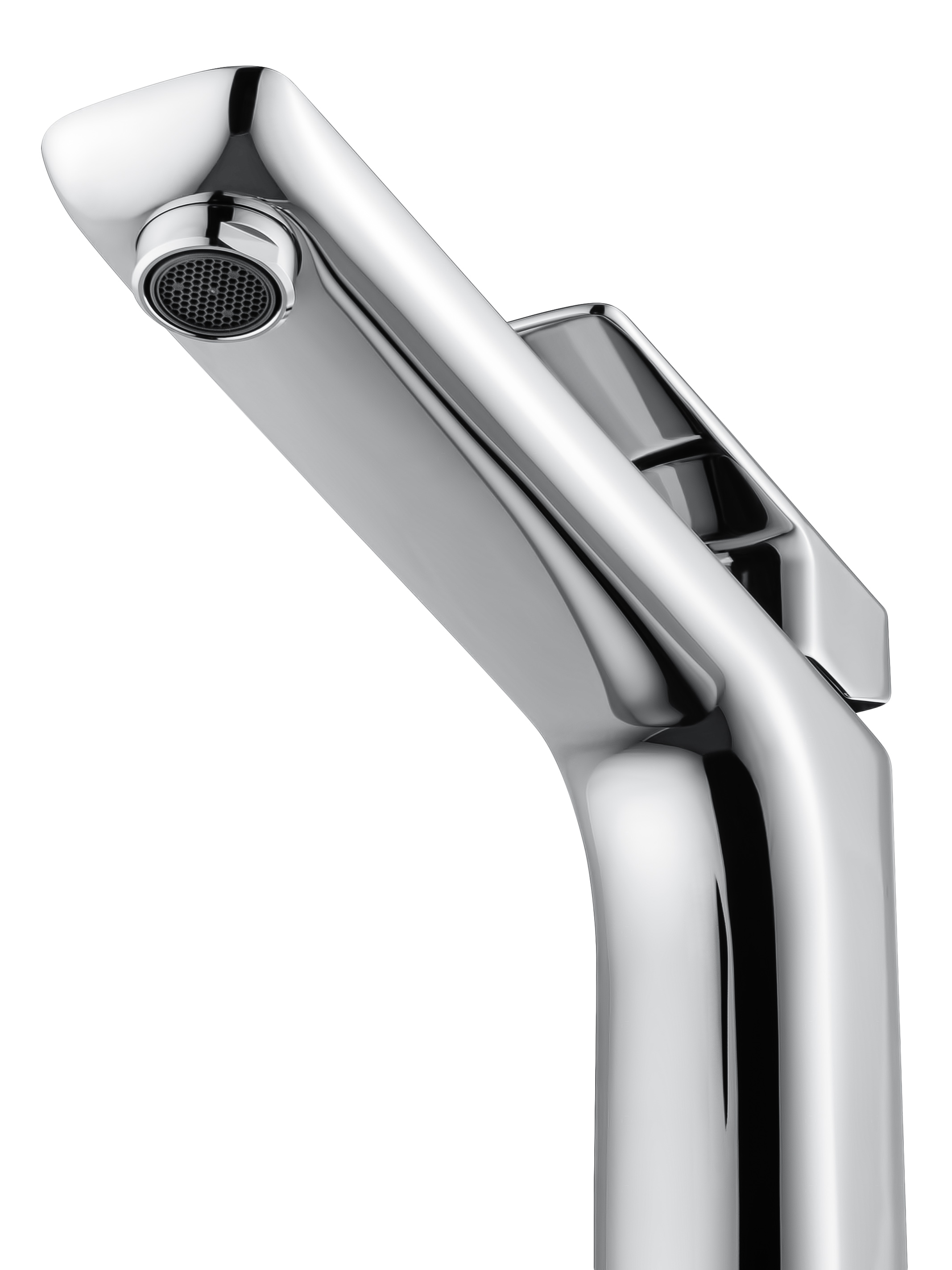 Смеситель для раковины высокий WONZON & WOGHAND EDGE, Хром (WW-88239003-CR) - Gidratop.ru изображение