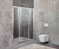 Душевая дверь BelBagno UNIQUE-BF-2-170/200-C-Cr - Gidratop.ru изображение