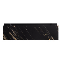 SLIDER База под раковину подвесная с одним выкатным ящиком, черный Фьюжн, 996x476x300, SLIDER-1000-1C-SO-NF-P - Gidratop.ru изображение