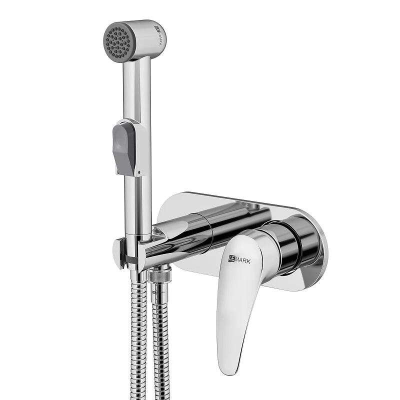 Гигиенический душ со смесителем Lemark Linara LM0419C, хром - Gidratop.ru изображение