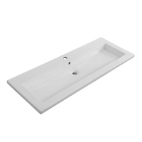 Керамическая раковина CZR-8070-120, 1210x460x140 - Gidratop.ru изображение