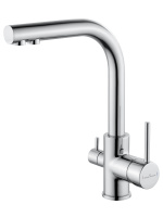 Смеситель для кухни c подключением фильтра WONZON & WOGHAND, Хром (WW-88458005-CR) - Gidratop.ru изображение