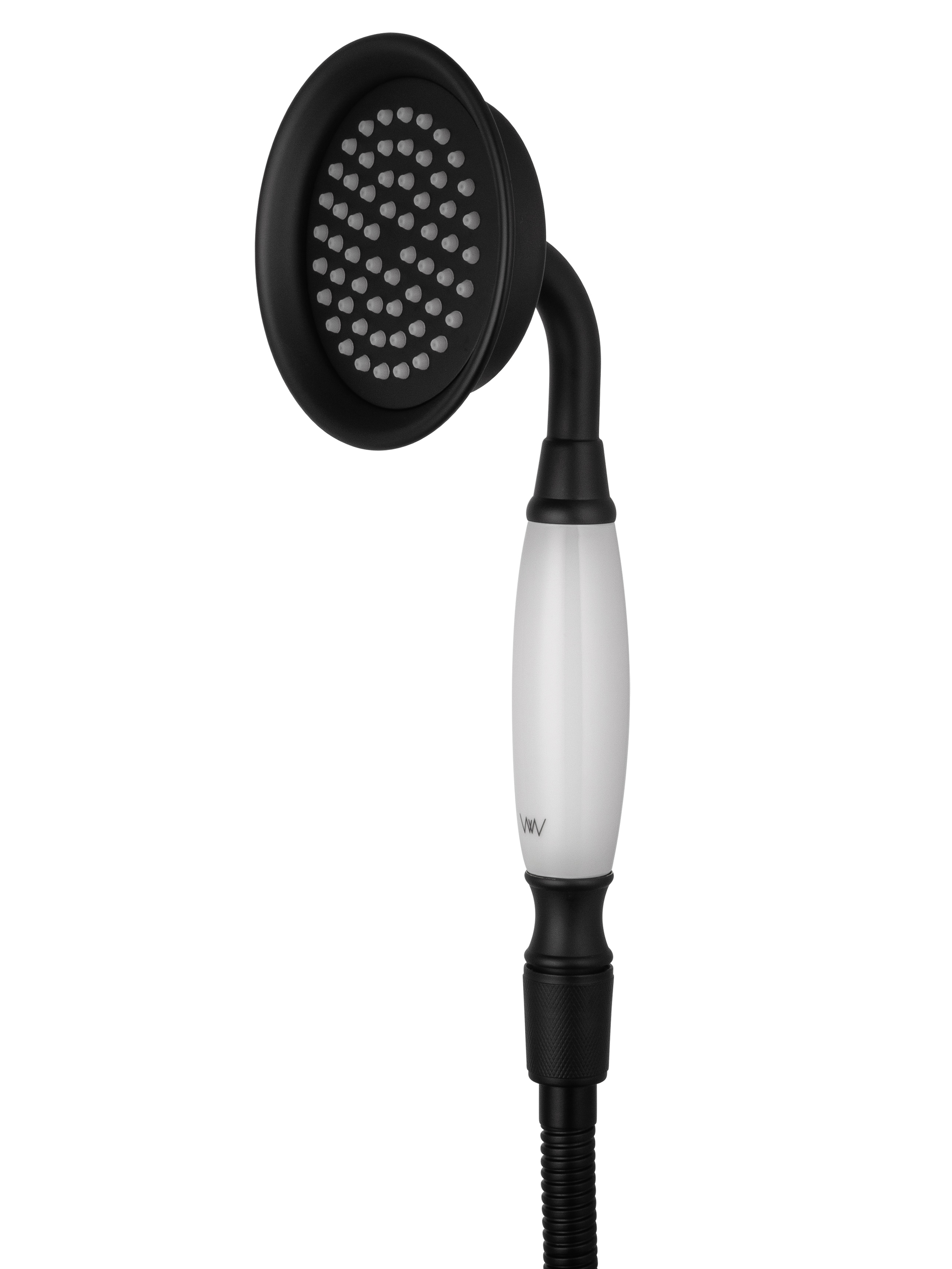 Смеситель для ванны напольного монтажа WONZON & WOGHAND RETRO, Черный матовый (WW-88649020-MB) - Gidratop.ru изображение