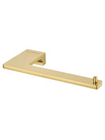 Держатель для туалетной бумаги без крышки WONZON & WOGHAND ECLIPSE, Глянцевое золото (WW-9116-LG) - Gidratop.ru изображение