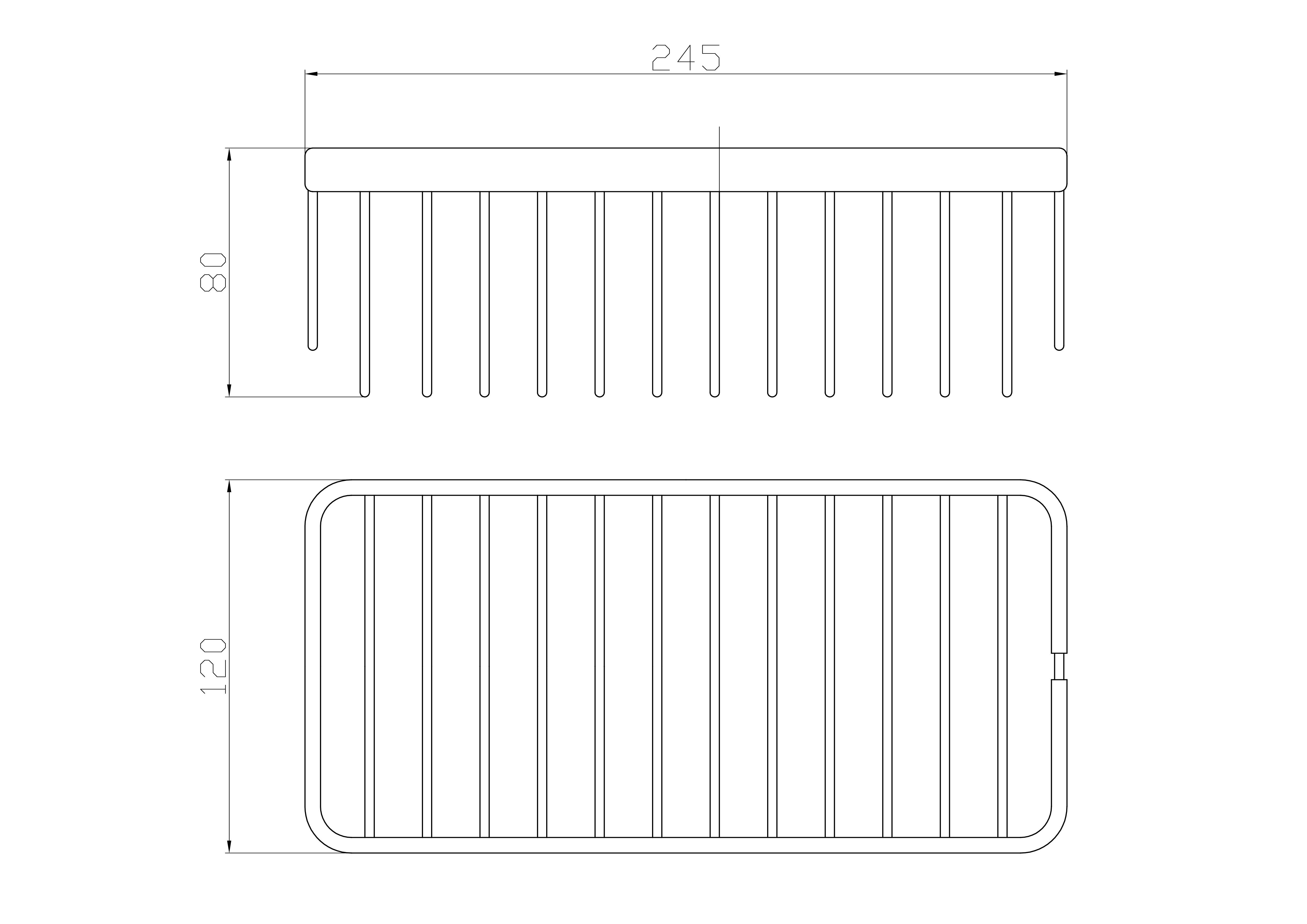Полка для ванной WONZON & WOGHAND, Хром (WW-4102) - Gidratop.ru изображение