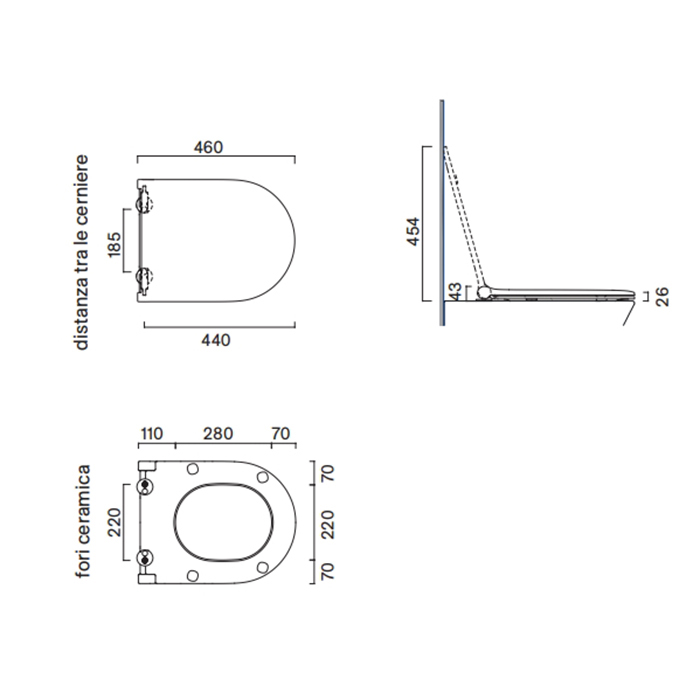 Catalano Sfera/Zero Сиденье для унитаза с микролифтом, тонкое, цвет цемент матовый - Gidratop.ru изображение