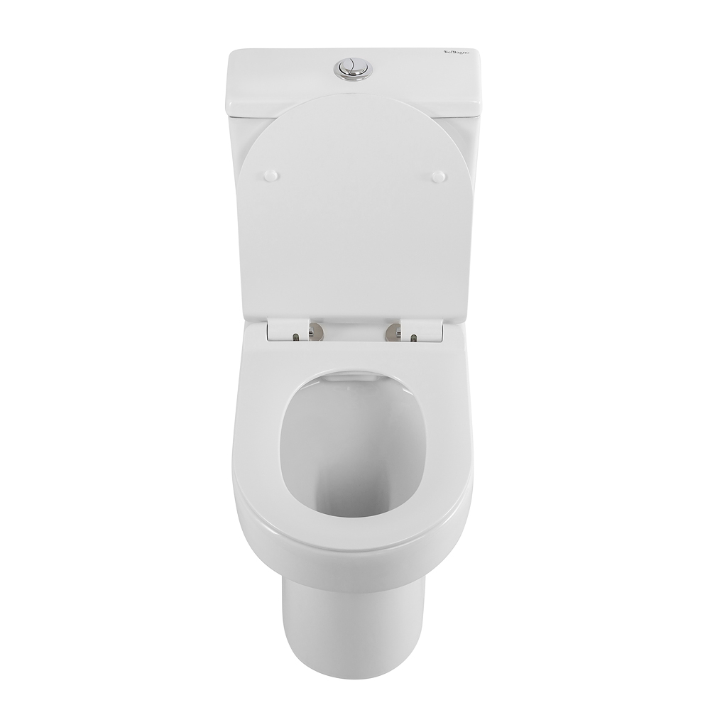 Унитаз-компакт безободковый BelBagno NORMA BB339CPR/BB339T/BB076SC - Gidratop.ru изображение