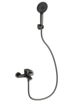 Смеситель для ванны с душем WONZON & WOGHAND, Темный графит (WW-A30891-BGG) - Gidratop.ru изображение