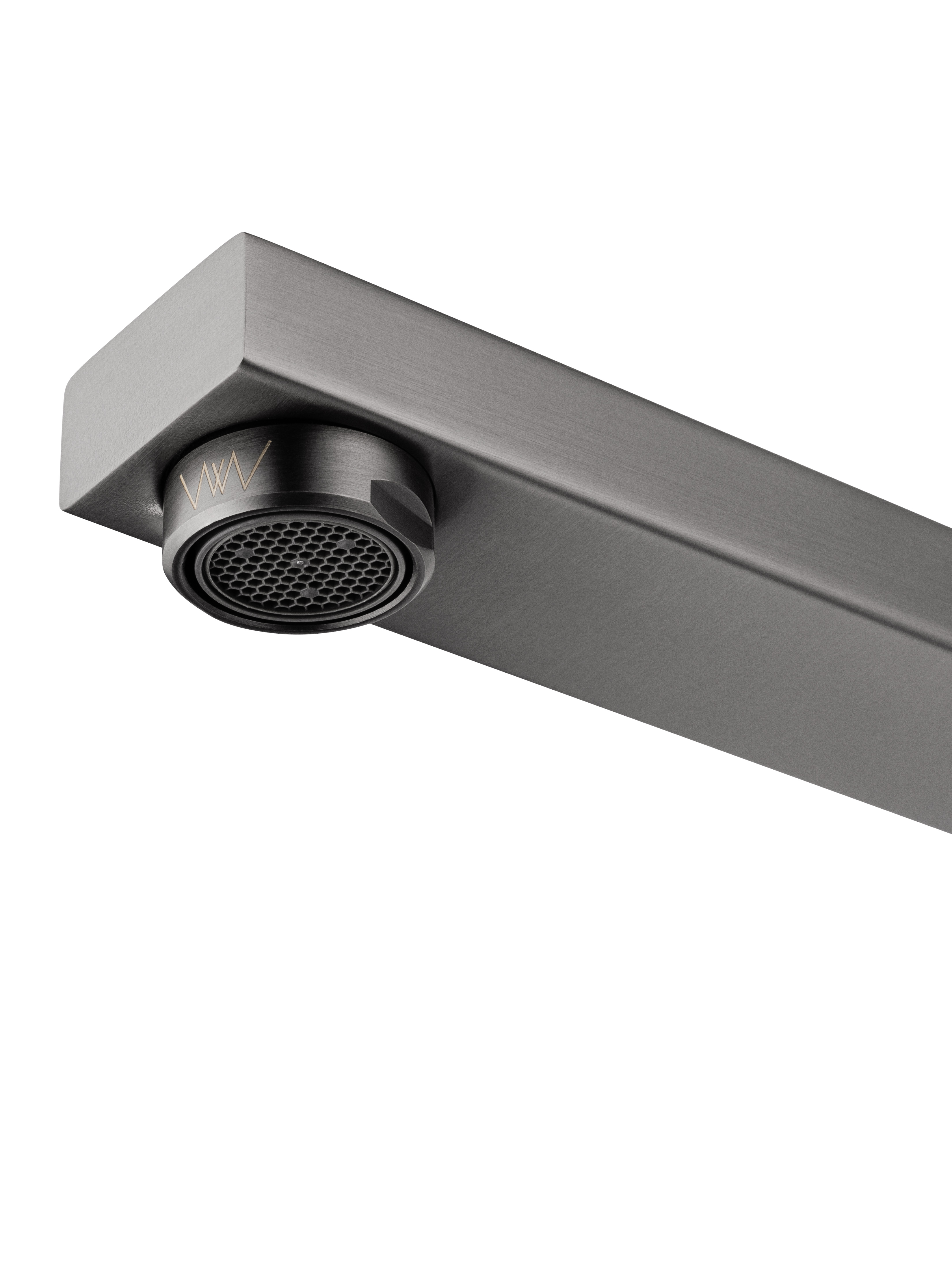 Смеситель для ванны WONZON & WOGHAND FLEX, Темный графит (WW-639906-BGM) - Gidratop.ru изображение