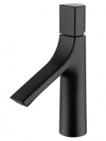 Смеситель для раковины WONZON & WOGHAND The ONE, Черный матовый (WW-H010-MB) - Gidratop.ru изображение