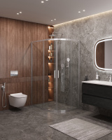 Душевой уголок CEZARES MOLVENO-RH-2-120/90-C-Cr-IV - Gidratop.ru изображение