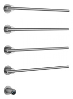 Полотенцесушитель электрический встраиваемый WONZON & WOGHAND DORTMUND, Брашированный никель (WW-A364-BR) - Gidratop.ru изображение