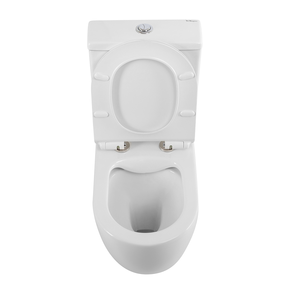 Унитаз-компакт безободковый BelBagno AMANDA BB051CPR/BB051T/BB076SC - Gidratop.ru изображение
