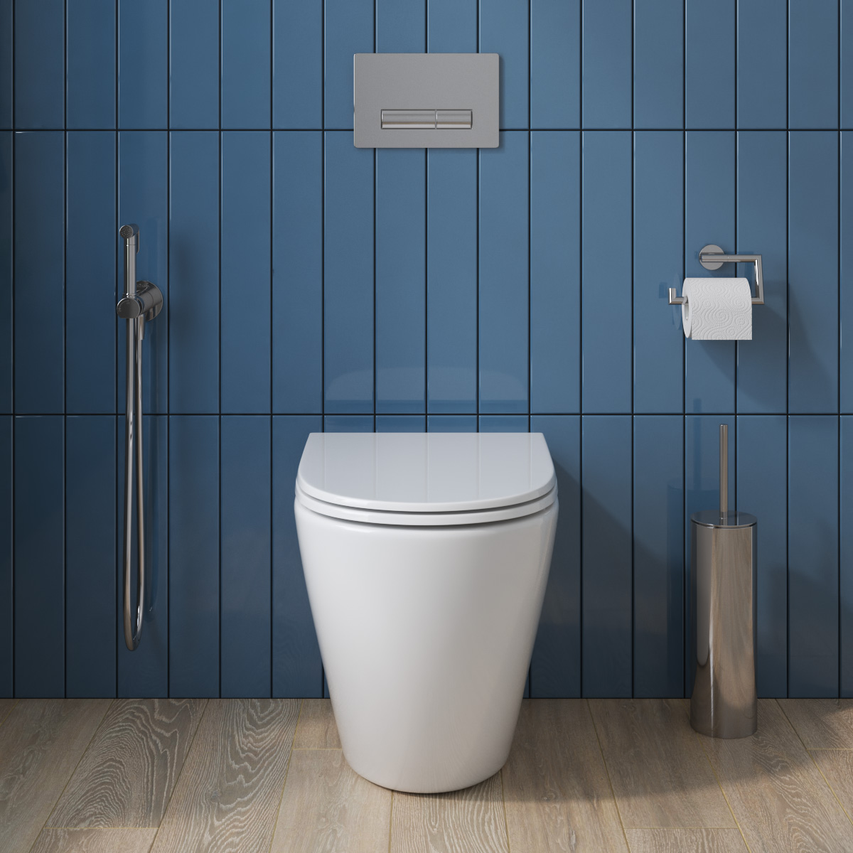 Унитаз приставной безободковый BelBagno SFERA-R BB2141CBR/BB870SC - Gidratop.ru изображение