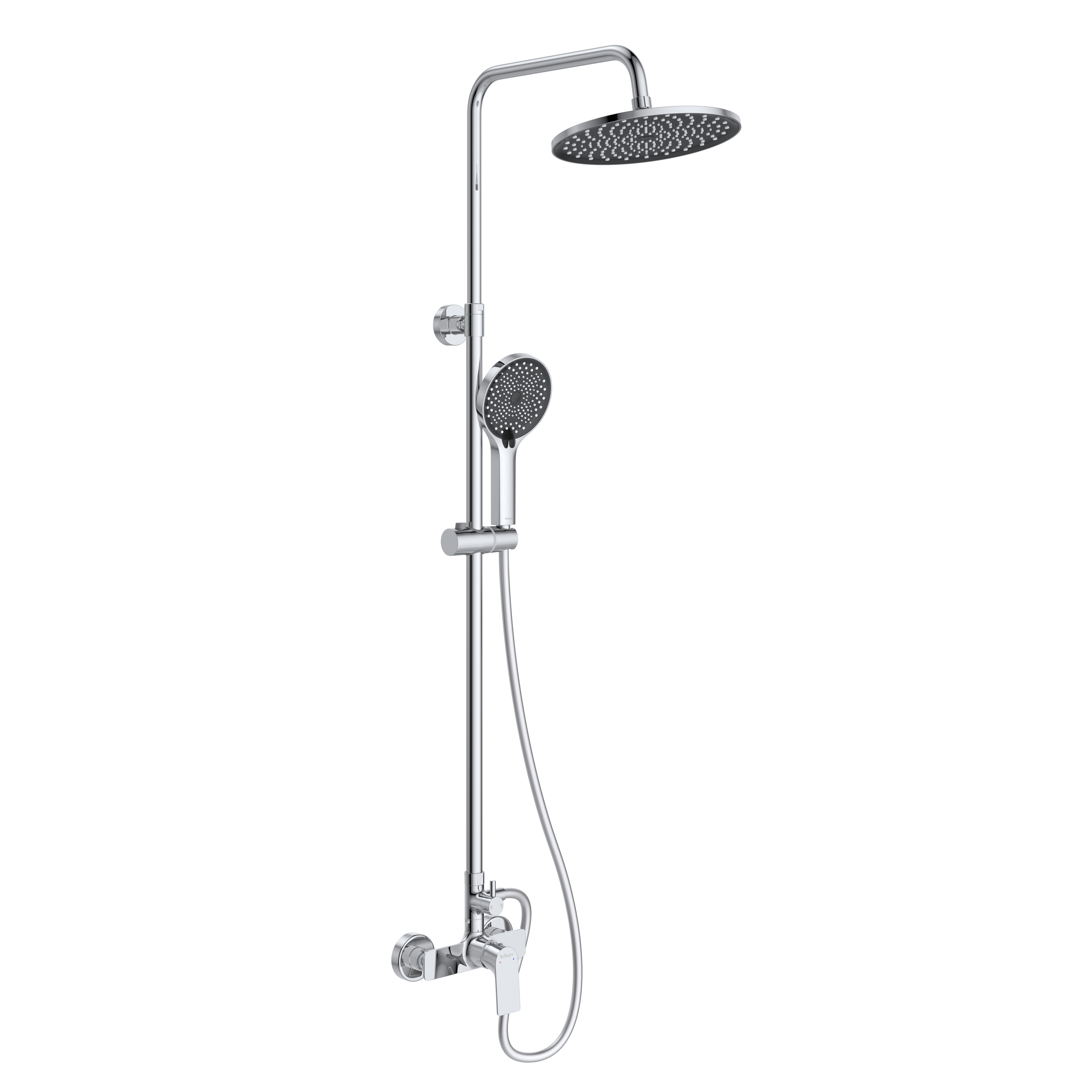 MARINO Душевая стойка со смесителем, хром MARINO-DOCM-CRM - Gidratop.ru изображение