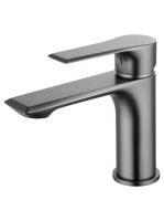 Смеситель для раковины WONZON & WOGHAND BRILLIANT, Темный графит (WW-88018079-BGM)