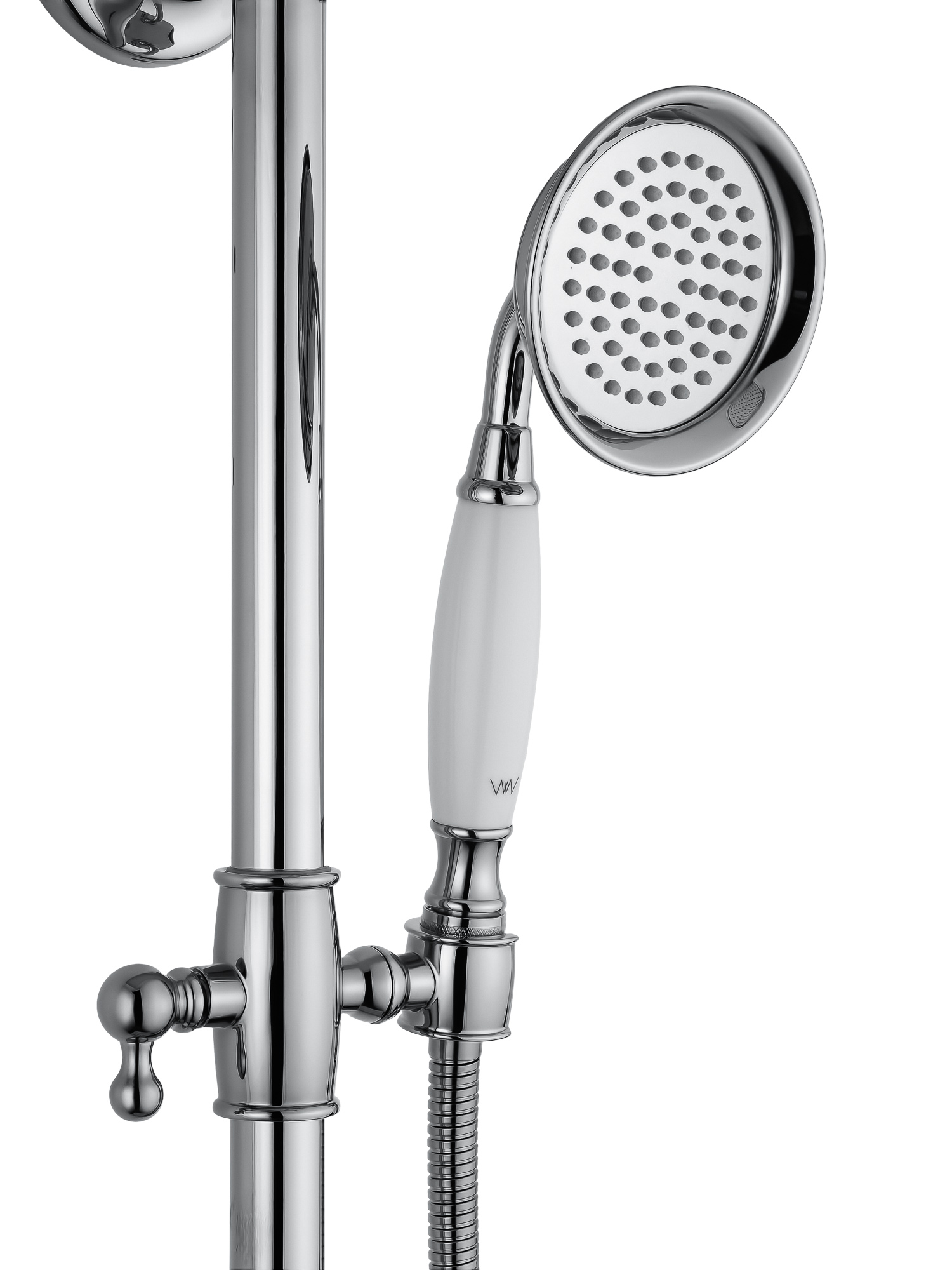 Душевая система WONZON & WOGHAND RETRO, Хром (WW-88739020-CR) - Gidratop.ru изображение