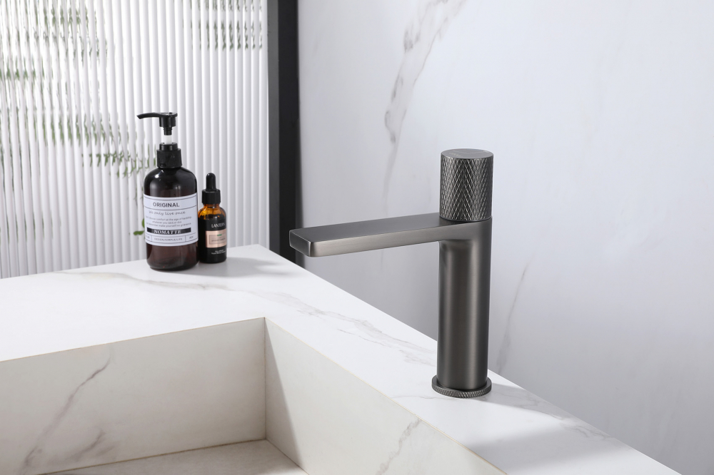 Смеситель ABBER Rund AF8710NG для раковины, никель - Gidratop.ru изображение