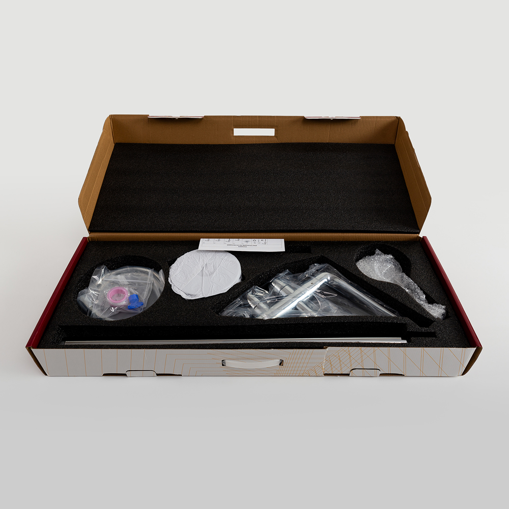 LUX-VDP-01 Напольный смеситель для ванны, хром - Gidratop.ru изображение