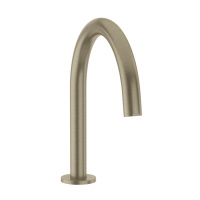 Gessi Emporio Via tortona излив для умывальника, средняя длина, донный клапан в комплекте, цвет: Finox Brushed Nickel - Gidratop.ru изображение