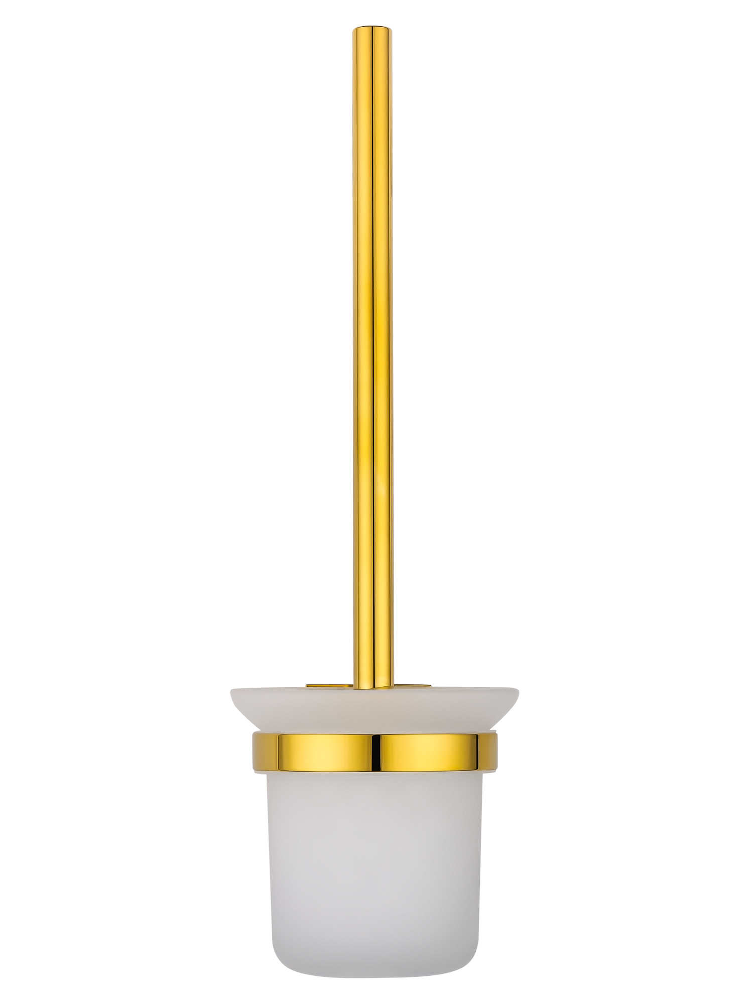 Туалетный ершик в комплекте WONZON & WOGHAND POLO, Темное золото (WW-8919-DG) - Gidratop.ru изображение