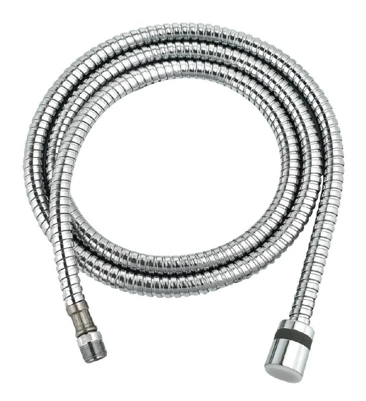 Душевой шланг Lemark LE8065S, 300 см, для лейки смесителя на борт ванны, сталь, хром - Gidratop.ru изображение
