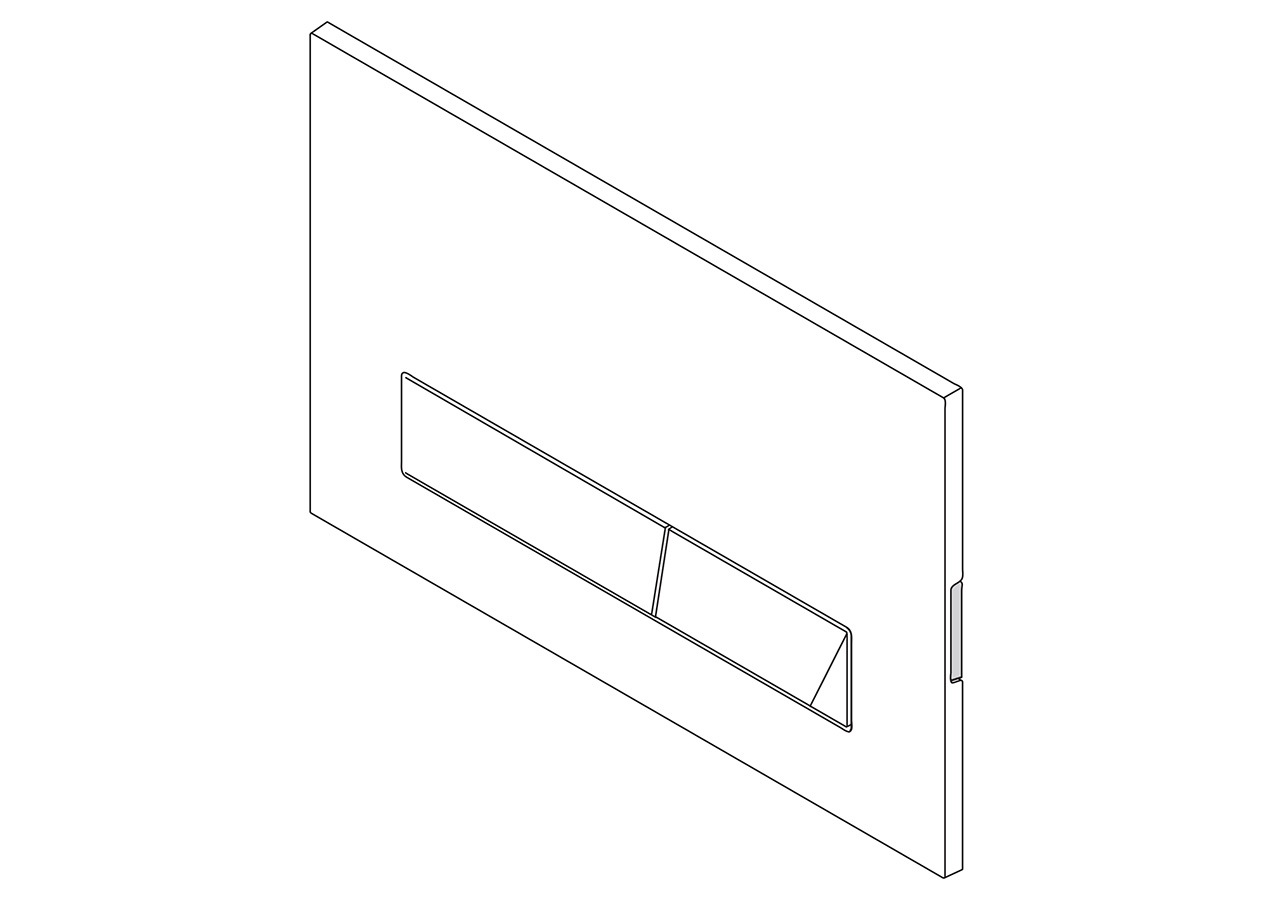 Кнопка смыва BelBagno MARMI, цвет-черный матовый Tocco Morbido - Gidratop.ru изображение
