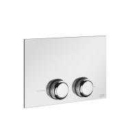 GESSI VENTI20 клавиша смыва для унитаза двойная, для инсталляций TECE, цвет хром - Gidratop.ru изображение