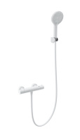 Смеситель для душа с термостатом WONZON & WOGHAND INN 3, Белый матовый (WW-B2012-A-MW) - Gidratop.ru изображение