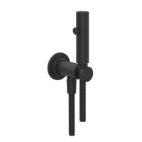 GESSI INCISO гигиенический душ настенный на 1/2, цвет: nero XL - Gidratop.ru изображение