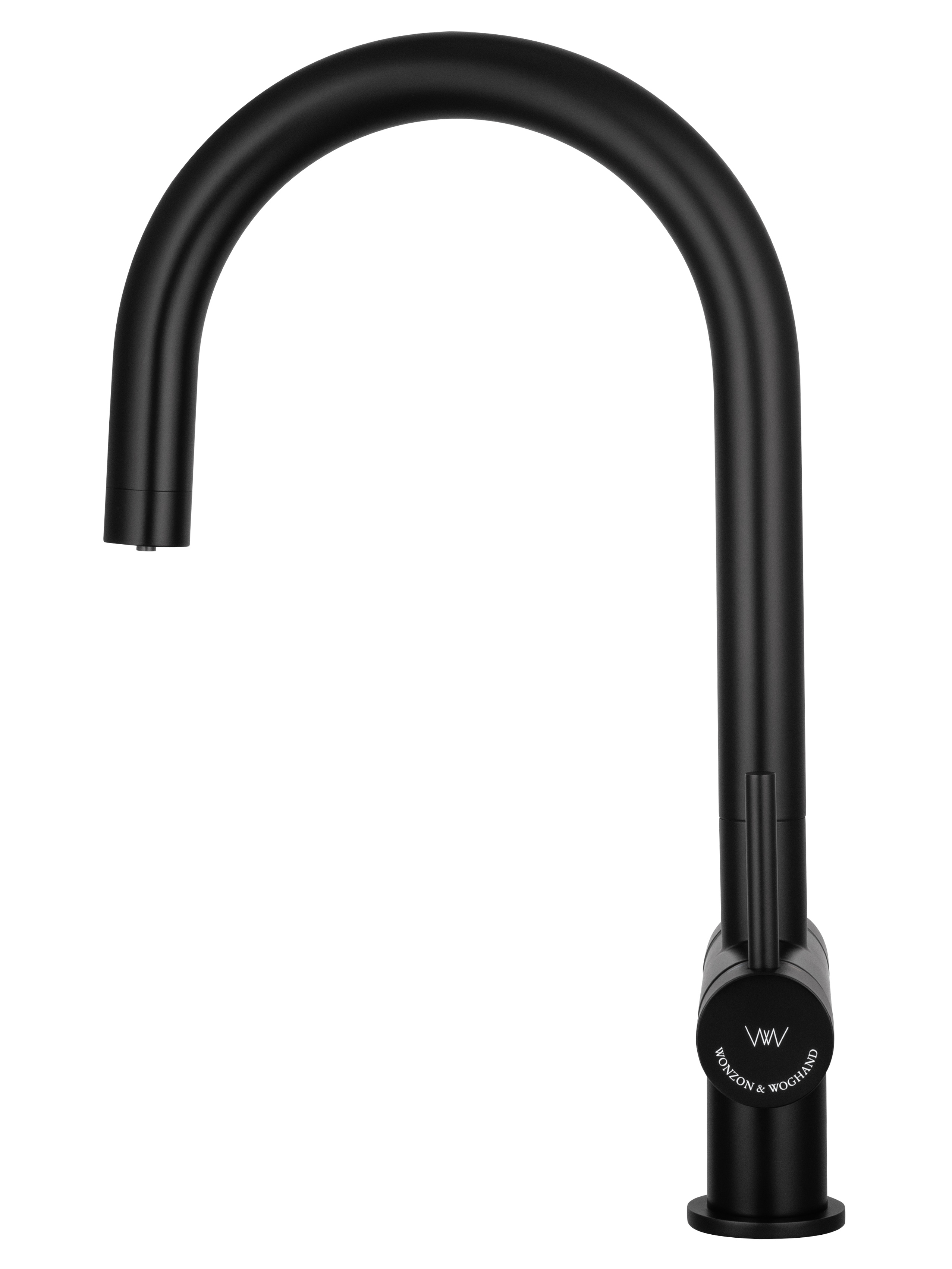 Смеситель для кухни c подключением фильтра WONZON & WOGHAND, Черный матовый (WW-3211-MB) - Gidratop.ru изображение