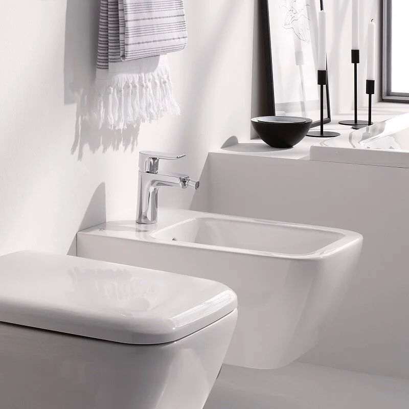 Биде Geberit iCon 231910000 Square подвесное, цвет белый - Gidratop.ru изображение