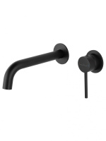 Смеситель для раковины встраиваемый WONZON & WOGHAND STICK, Черный матовый (WW-88869017-MB) - Gidratop.ru изображение