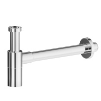 Newform Accesssori Сифон для раковины под донный клапан, L=300 мм цвет: хром