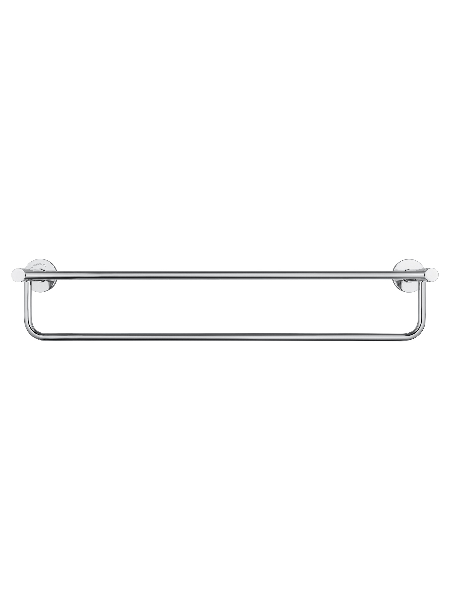 Полотенцедержатель с полкой WONZON & WOGHAND EASY, Хром (WW-8181) - Gidratop.ru изображение