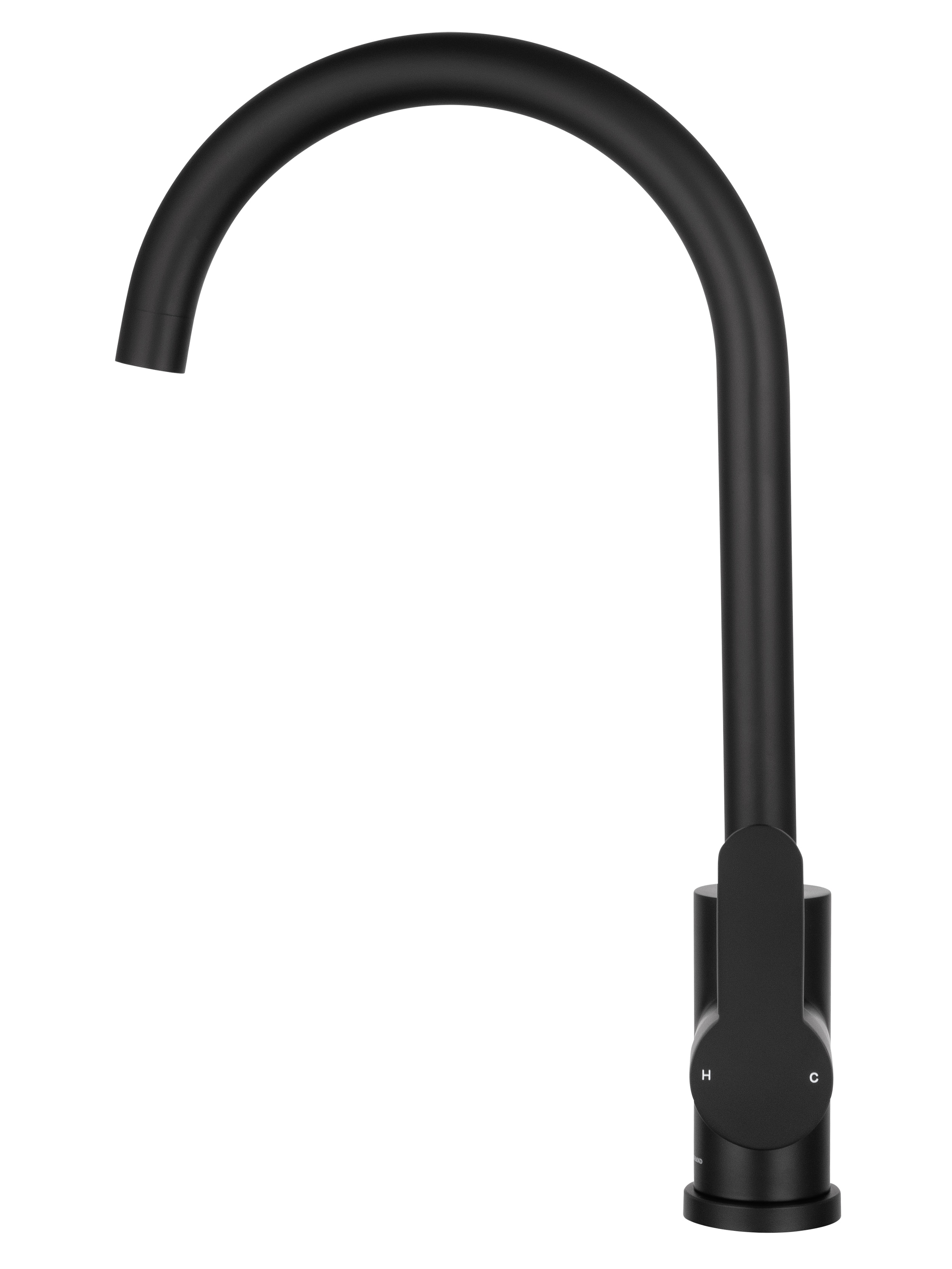 Смеситель для кухни WONZON & WOGHAND, Черный матовый (WW-AE4554-MB) - Gidratop.ru изображение