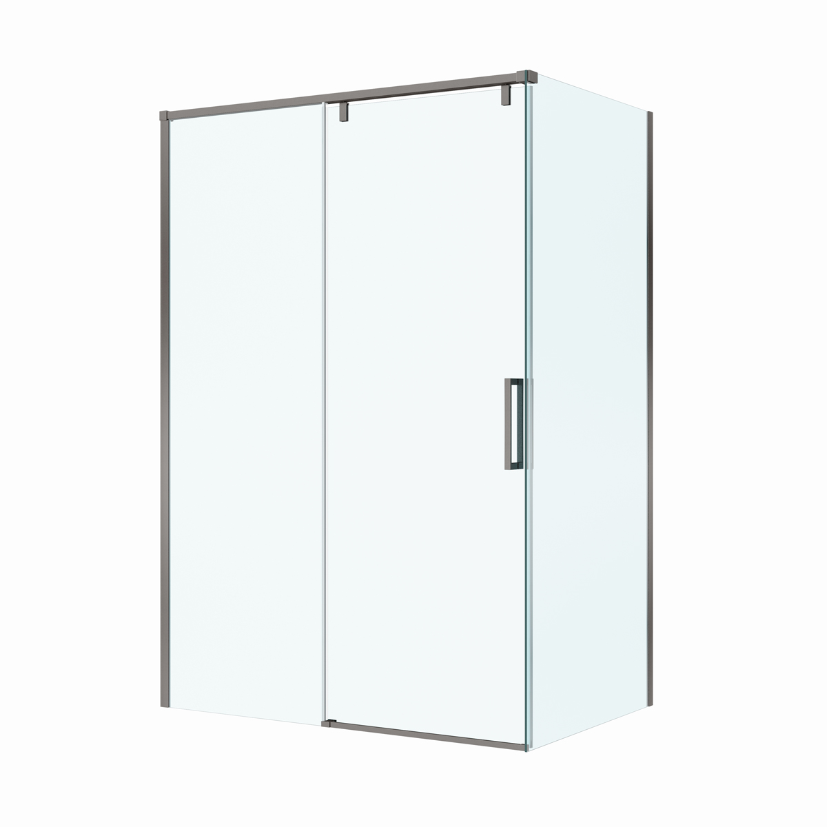 Душевой уголок BelBagno SOFT_CLOSE-1-AH-1-140/90-C-GM - Gidratop.ru изображение