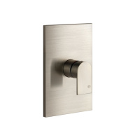 Gessi Emporio Via manzoni внешние части для настенного смесителя на 1 позицию, цвет: Finox Brushed Nickel