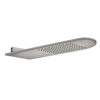 Gessi Shower316 верхний душ для настенного крепления 620*200мм, цвет: Steel Brushed - Gidratop.ru изображение