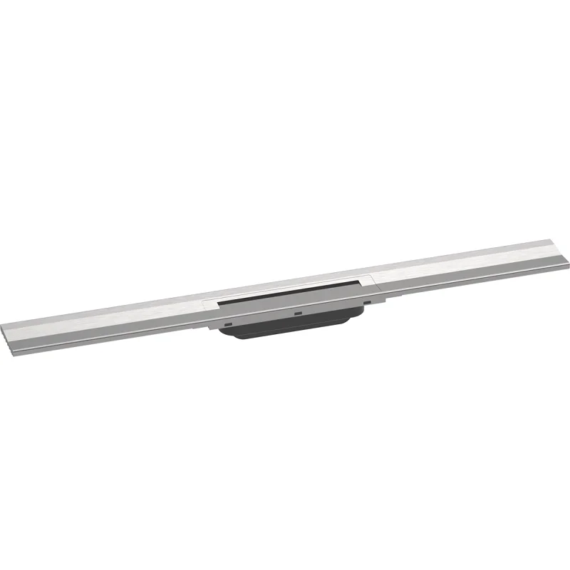 Решетка для дренажного канала Hansgrohe RainDrain Flex, 80 см, полированная сталь, 56051800 - Gidratop.ru изображение