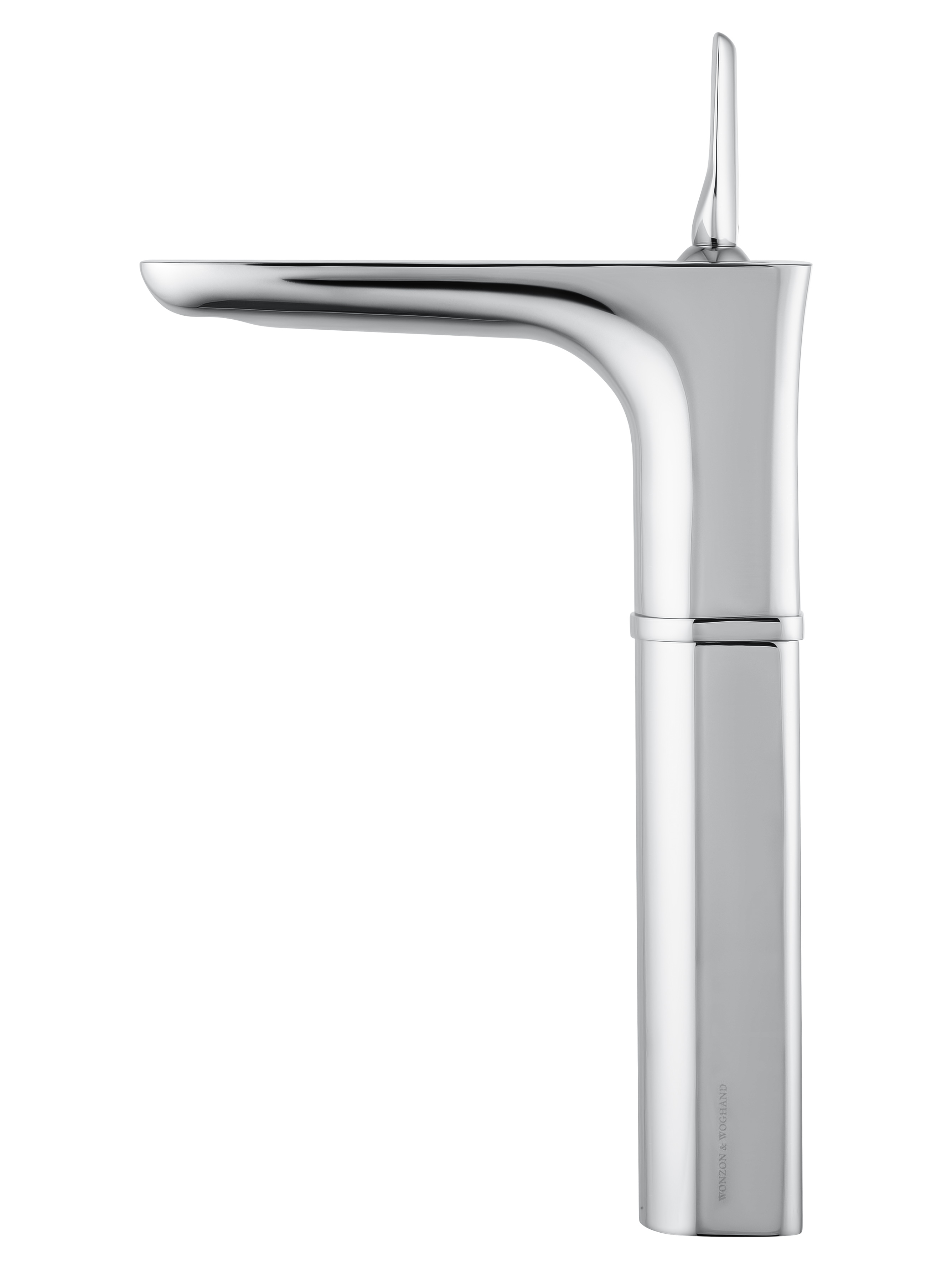 Смеситель для раковины высокий WONZON & WOGHAND SHARK, Хром (WW-48B1104-CR) - Gidratop.ru изображение