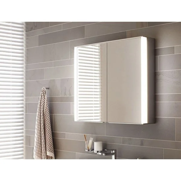 Зеркало-шкаф Keuco Royal Match 12803 171301 100x70x16 см с подсветкой - Gidratop.ru изображение