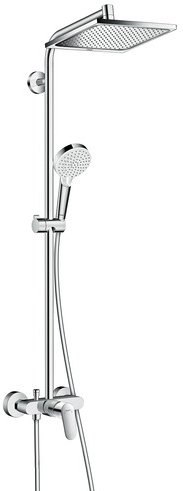 Душевая система Hansgrohe Crometta E 240 1jet Showerpipe 27284000