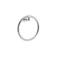 Gessi Anello полотенцедержатель настенный кольцевой, цвет: хром - Gidratop.ru изображение