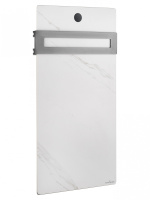 Полотенцесушитель электрический с каменной плитой Белый мрамор WONZON & WOGHAND STUTTGART, Темный графит (WW-A501-GM) - Gidratop.ru изображение