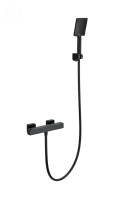 Смеситель для душа с термостатом WONZON & WOGHAND STAY 3, Черный матовый (WW-B2062-A-MB) - Gidratop.ru изображение
