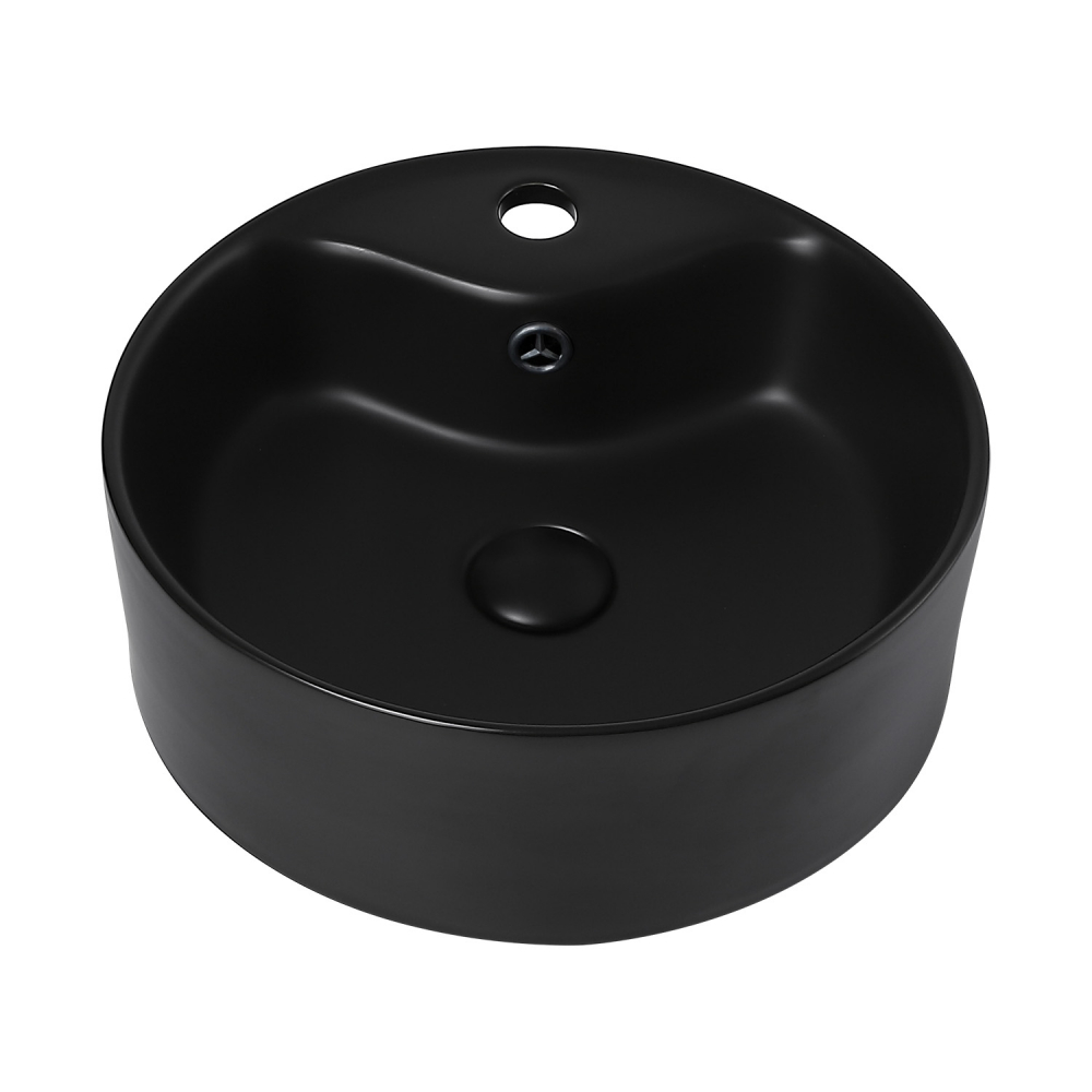 Раковина накладная ABBER Bequem AC2104MB черная матовая - Gidratop.ru изображение