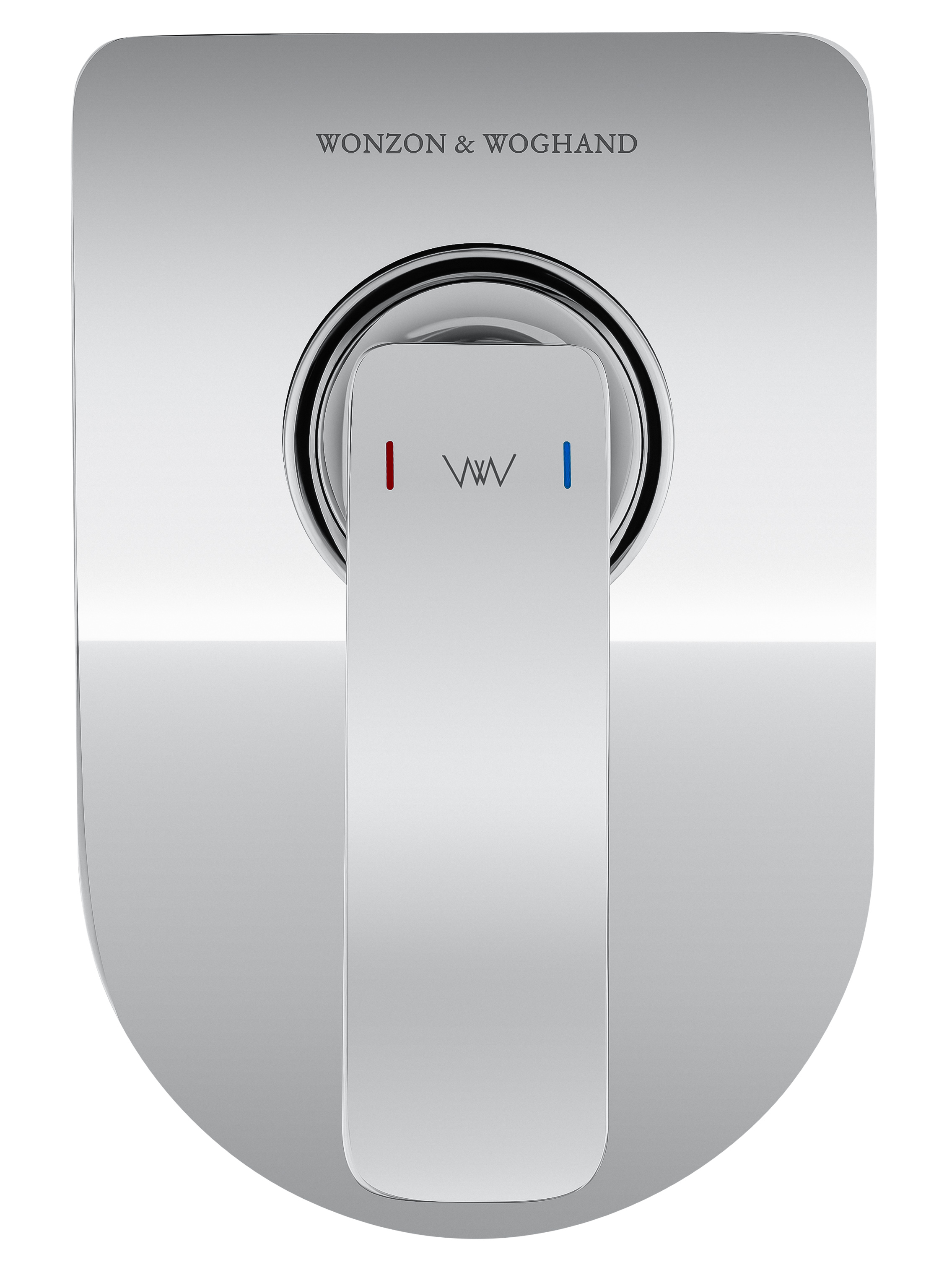 Смеситель для душа встраиваемый WONZON & WOGHAND SHARK, Хром (WW-484700-CR) - Gidratop.ru изображение