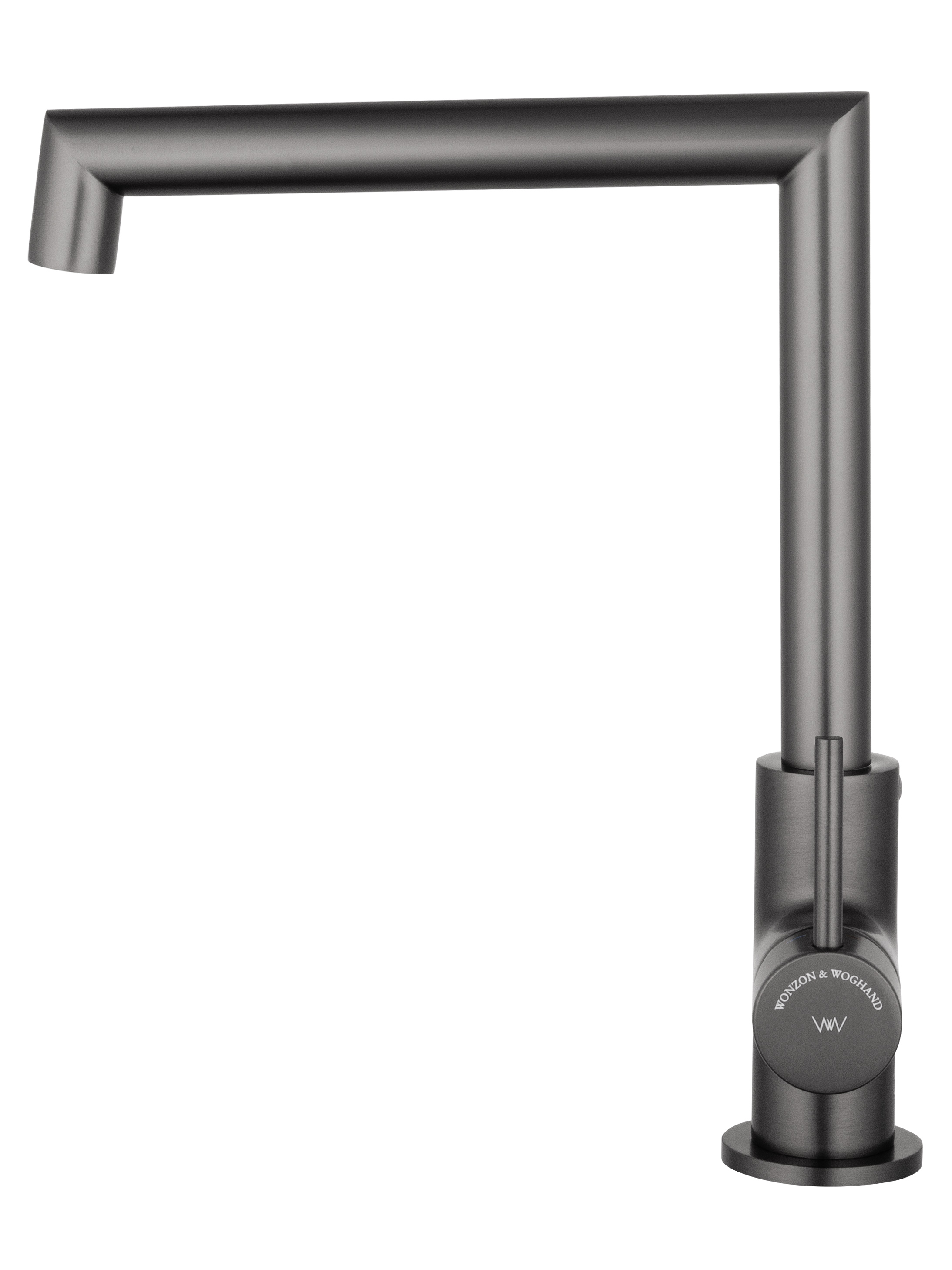 Смеситель для кухни WONZON & WOGHAND, Темный графит (WW-L1005-BGG) - Gidratop.ru изображение