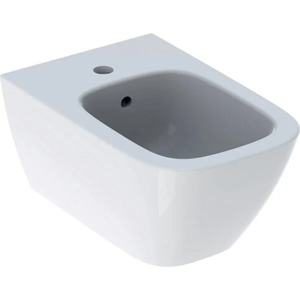 Биде Geberit Smyle Square подвесное, цвет белый, 500.209.01.1 - Gidratop.ru изображение